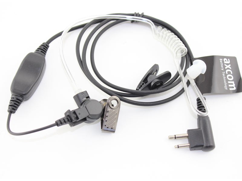 Headset mit Schallschlauch 1 Kabel-Lösung für Motorola GP300, CP040, DP1400, R2 Doppelklinkenstecker Headset mit Schallschlauch 1 Kabel-Lösung für Motorola GP300, CP040, DP1400, R2 Doppelklinkenstecker