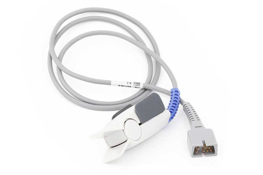SpO2 Fingersensor Clip für Nellcor, für Erwachsene, 90cm Länge