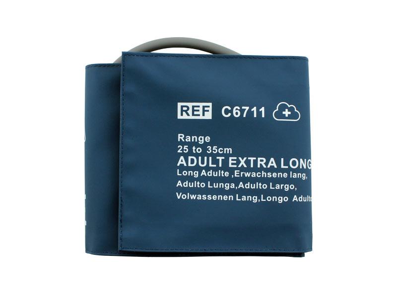 Blutdruckmanschette Comfort, 1 Schlauch, für Erwachsene Übergröße (Adult+) mit Extremitäten 25-35cm