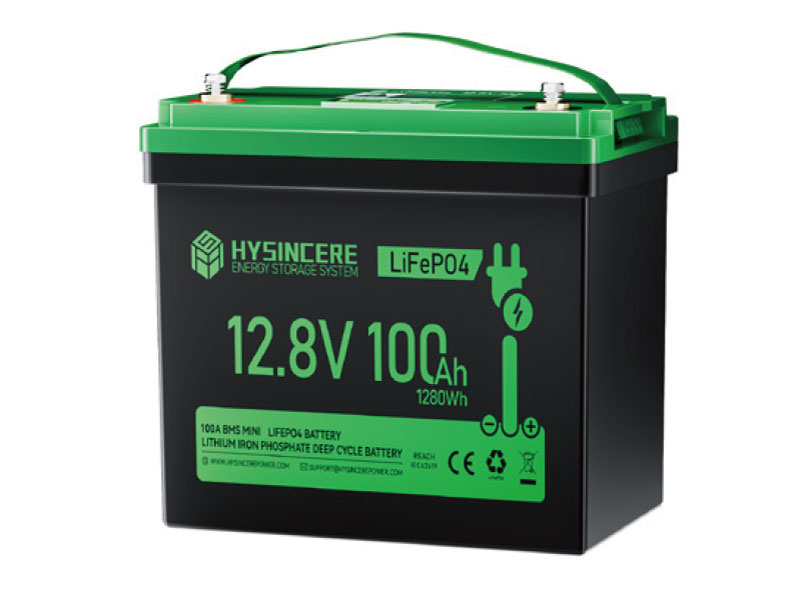 Lithium-Eisenphosphat Akku (LiFePO4) 12,8V/100Ah