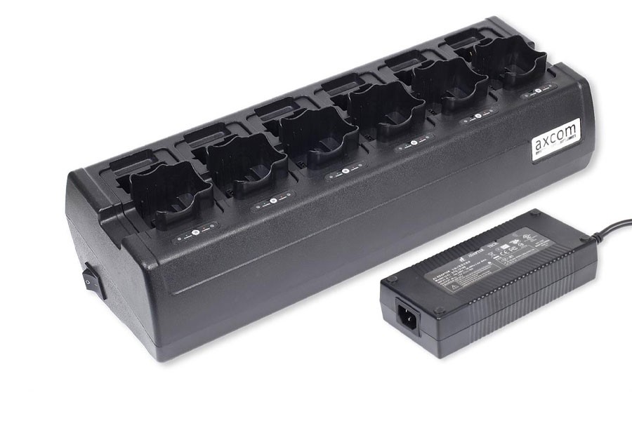 6+6-Stationen Ladegerät inkl. Adapter für SRH3800, SRH3900