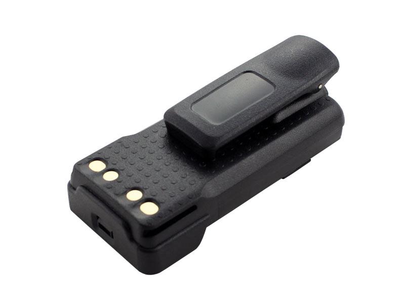 Akku mit erhöhter Kapazität für die Motorola Serien DP2000, DP4000, Rückseite Akku mit erhöhter Kapazität für die Motorola Serien DP2000, DP4000, Rückseite