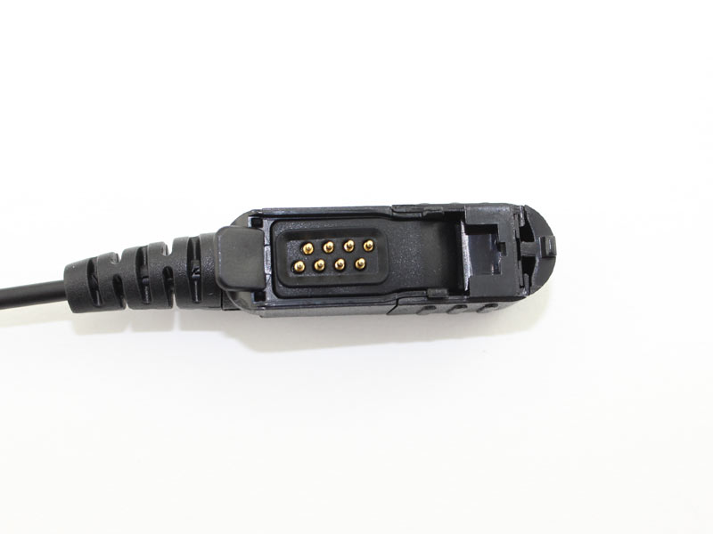 Schallschlauch-Headset für Motorola, Detailansicht Schallschlauch-Headset für Motorola, Detailansicht