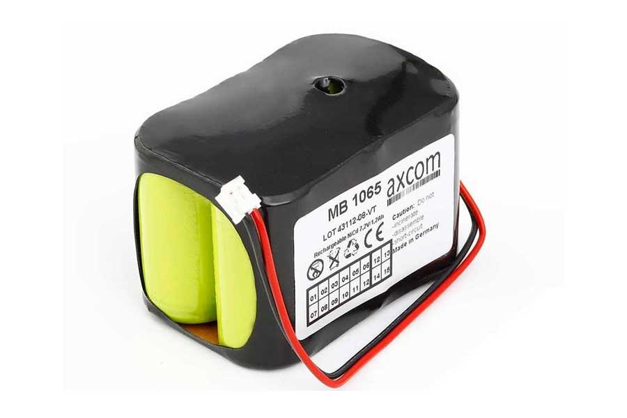 NiCD Akku für MGVG/DÖRING COMBIMAT 2000/IP85 (1+2)/CS01 - 7,2V/1,8Ah