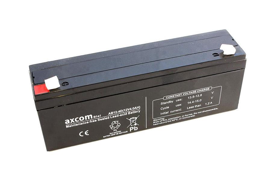 Axcom Bleiakku AB12-4D 12V 4Ah 4,75mm Axcom Bleiakku AB12-4D 12V 4Ah 4,75mm