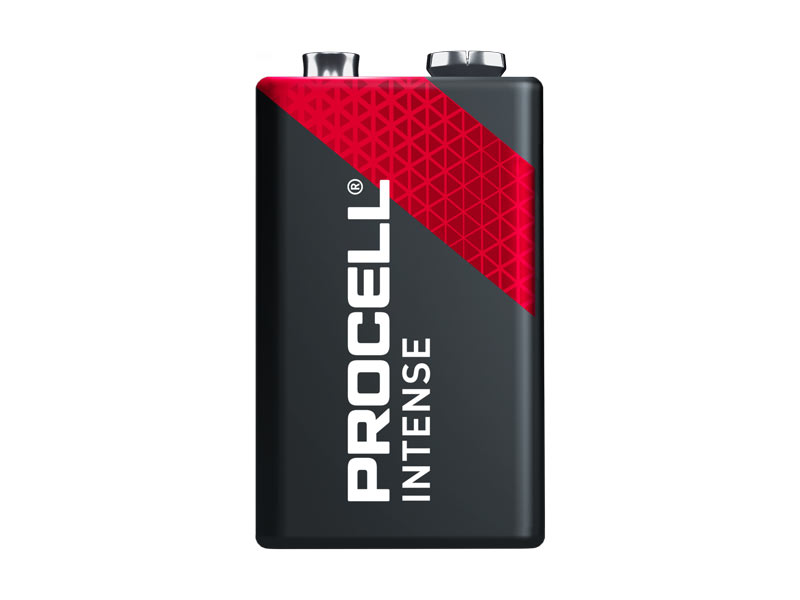 Batterie, Procell Intense, 9V Block, E-Block, 6LR61 Batterie, Procell Intense, 9V Block, E-Block, 6LR61