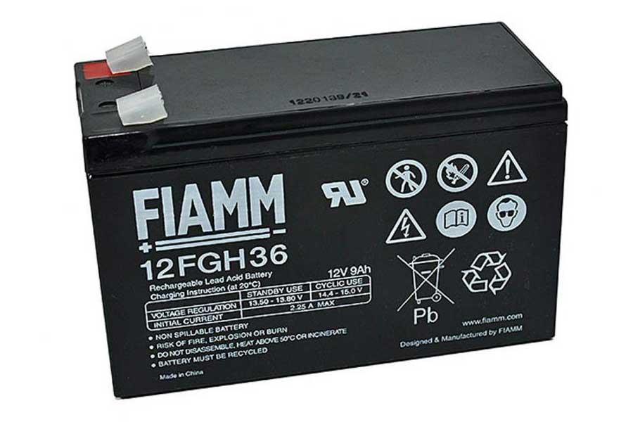 FIAMM Bleiakku FGH20902 (12FGH36) - 12V 9Ah (Hochstrom) FIAMM Bleiakku FGH20902 (12FGH36) - 12V 9Ah (Hochstrom)