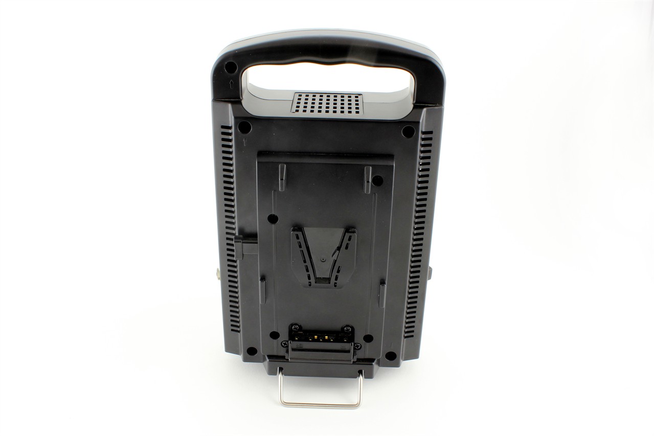 Ladegerät für Sony V-Mount (2 cLadeschächte) + XLR Kabel