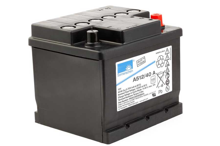 Sonnenschein Bleiakku Dryfit A512/40A - 12V 40Ah - VDS Sonnenschein Bleiakku Dryfit A512/40A - 12V 40Ah - VDS