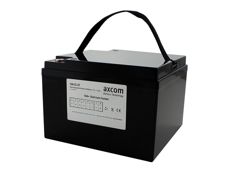 Natrium Ionen Akku 12V 27Ah mit M5 Kontakte