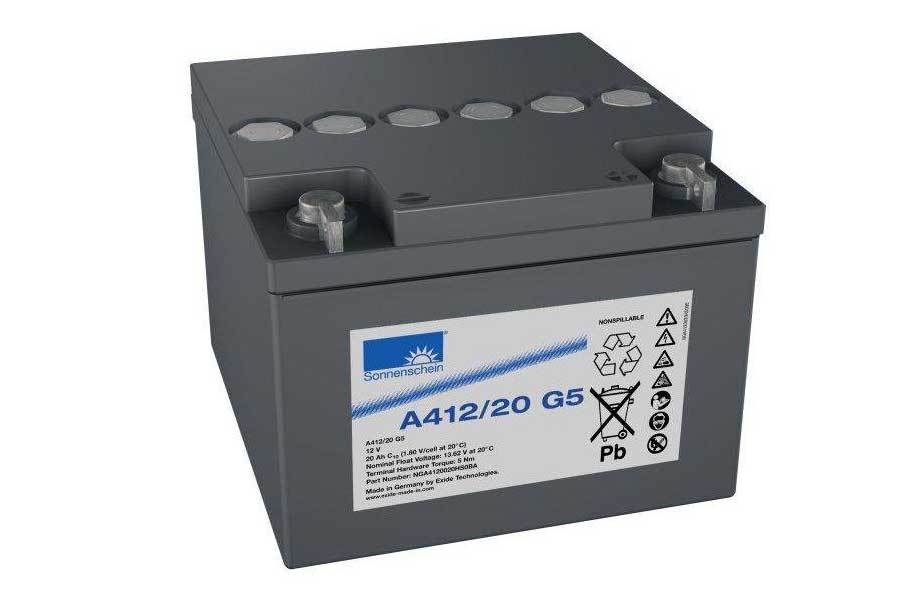 Sonnenschein Bleiakku A412/20 G5 - 12V 20Ah Sonnenschein Bleiakku A412/20 G5 - 12V 20Ah