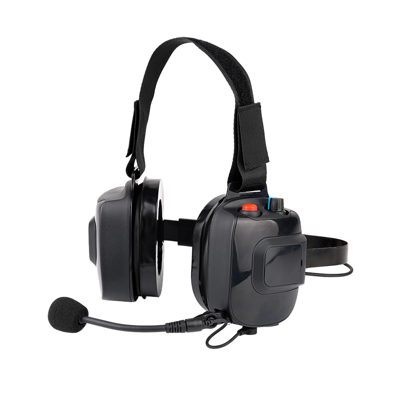 Überkopf Headset mit Schwanenhals Mikrofon und PTT-Taste, für Motorola R7, MXP600