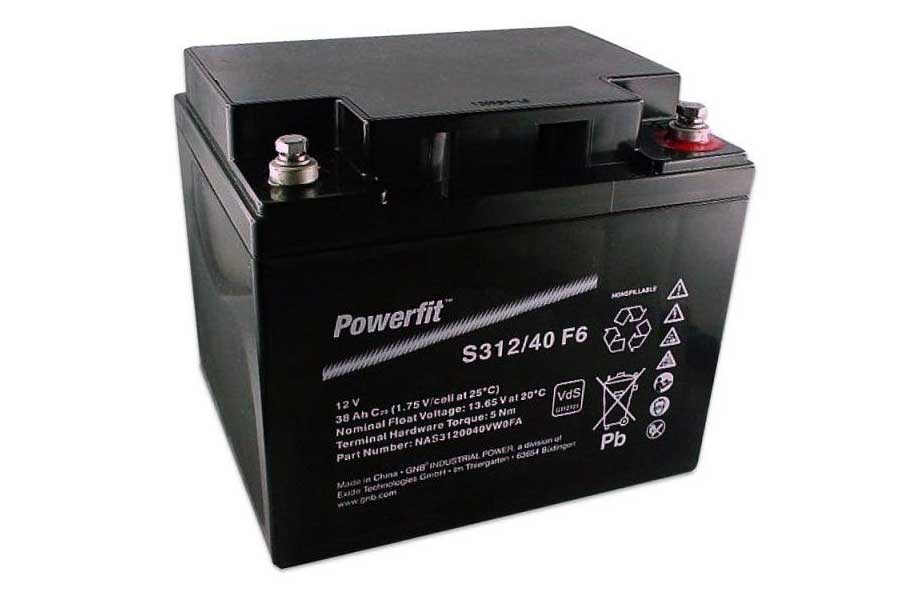 Sonnenschein Bleiakku Powerfit S312/40 F6 - 12V 38Ah - VDS Sonnenschein Bleiakku Powerfit S312/40 F6 - 12V 38Ah - VDS
