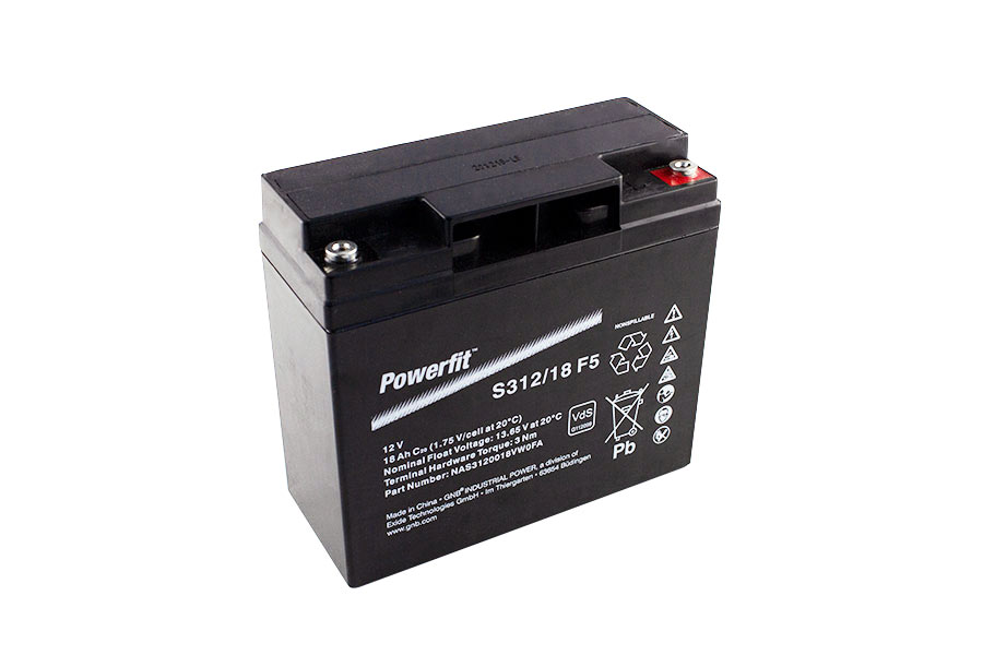 Sonnenschein Bleiakku Powerfit S312/18 F5 - 12V 18Ah - VDS Sonnenschein Bleiakku Powerfit S312/18 F5 - 12V 18Ah - VDS