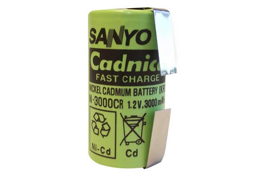 NiCd Akku SANYO BABY C, LR14, N3000CR