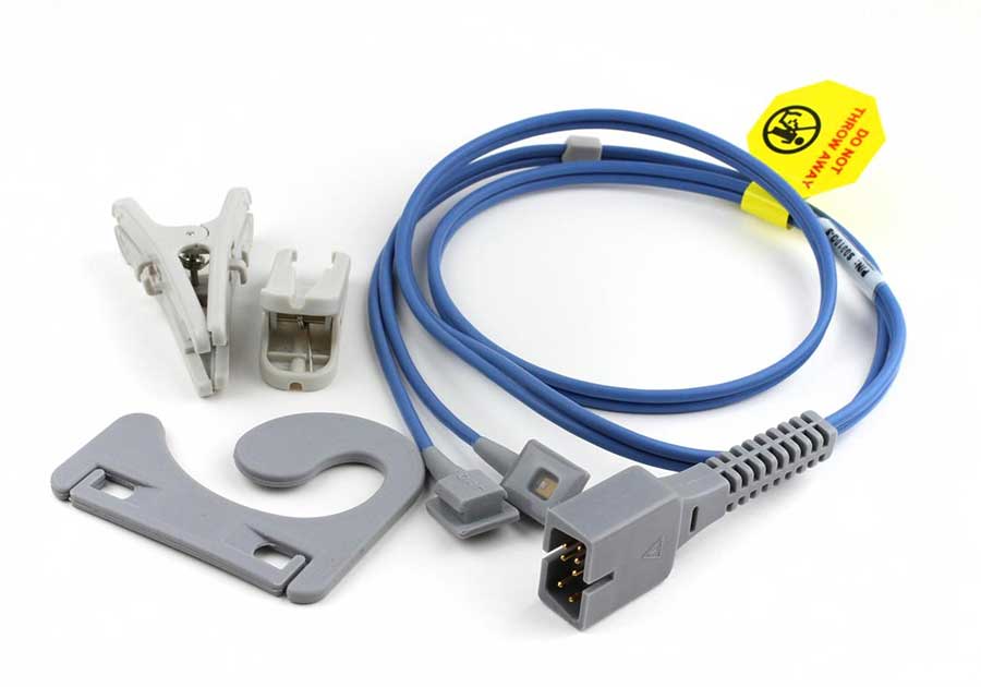 SpO2 Ohrsensor für Erwachsene, Nellcor Anschluss SpO2 Ohrsensor für Erwachsene, Nellcor Anschluss