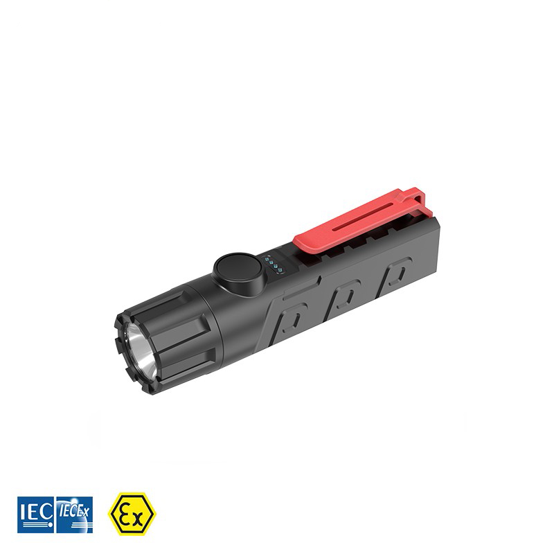 Taschenlampe EX-geschützt, inkl. Li-Ion Akku, ATEX, 14h Leuchtdauer Taschenlampe EX-geschützt, inkl. Li-Ion Akku, ATEX, 14h Leuchtdauer