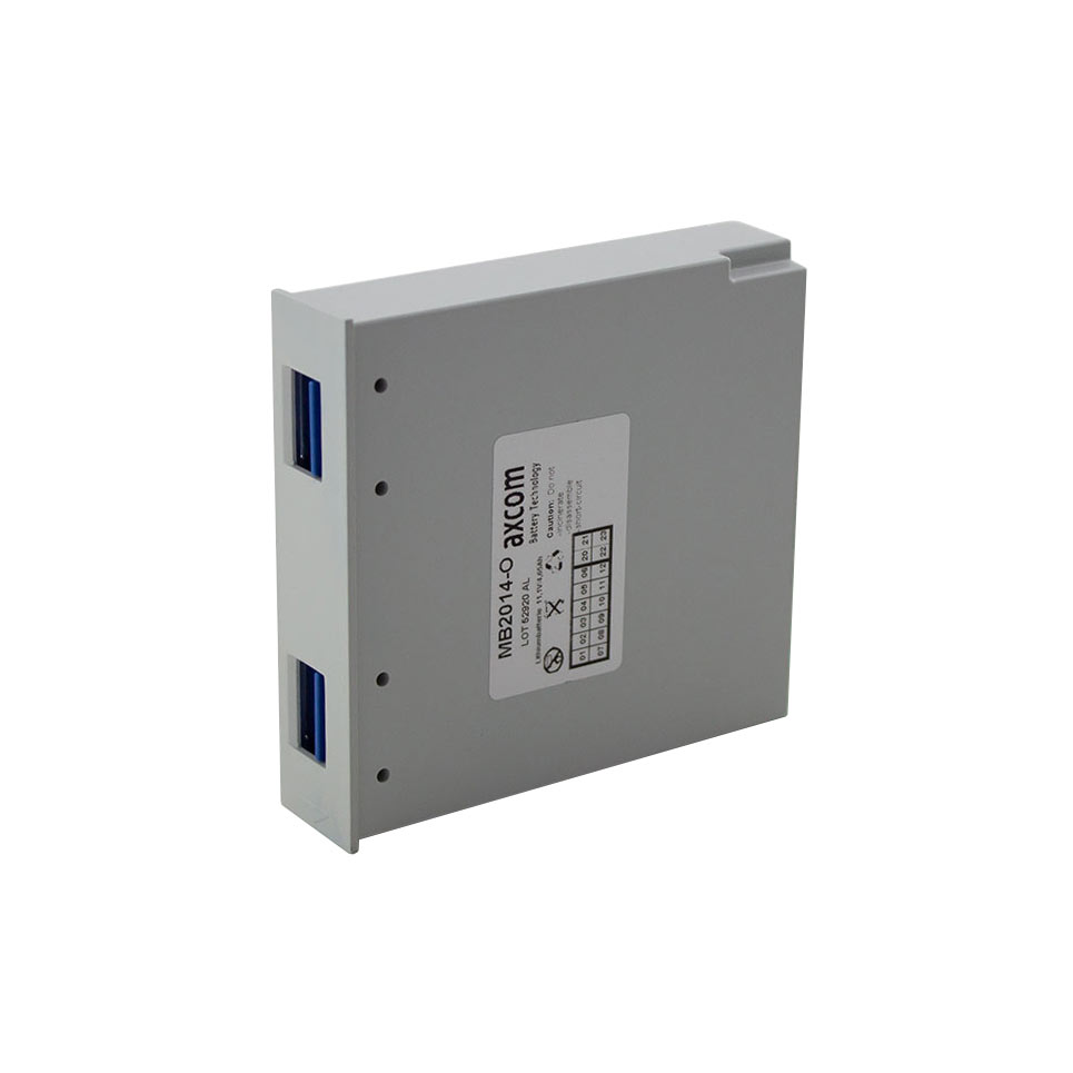 Li-Ion Akku für Bruker/Schiller Defigard 5000 - 11,1V/4,65Ah (Original) Li-Ion Akku für Bruker/Schiller Defigard 5000 - 11,1V/4,65Ah (Original)