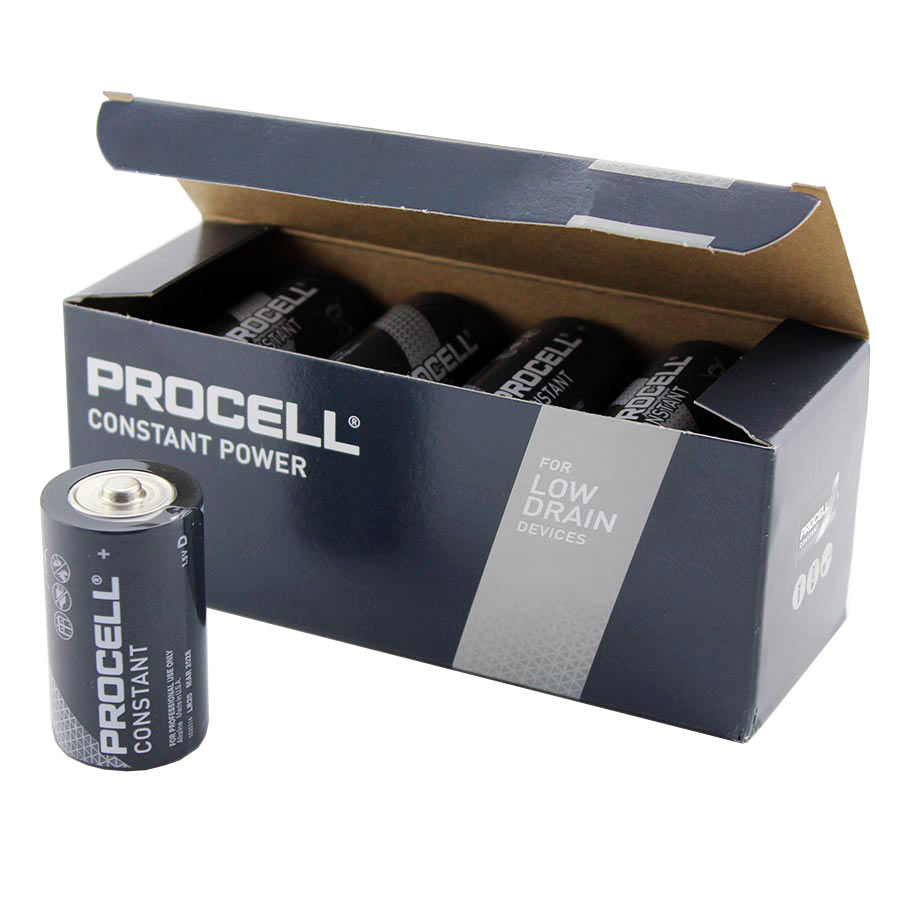 Batterie Procell Constant Mono D / LR20 / MN1300 Alkaline - 1,5V (VPE10)