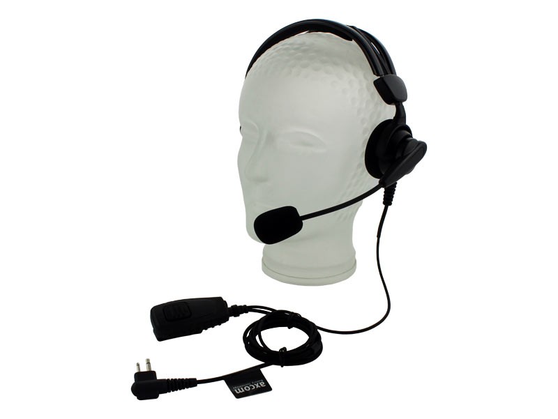 Überkopf-Headset mit Schwanenhalsmikro + kl. PTT-Taste für Motorola GP300, CP040, DP1400, R2, HYT TC Überkopf-Headset mit Schwanenhalsmikro + kl. PTT-Taste für Motorola GP300, CP040, DP1400, R2, HYT TC