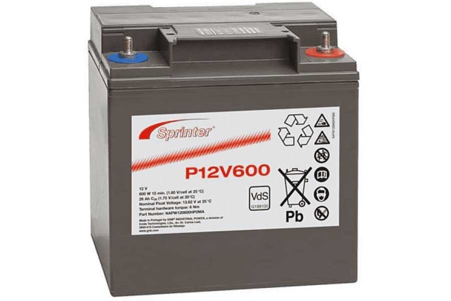 Sonnenschein Bleiakku Sprinter P12V600 - 12V 24Ah - VDS