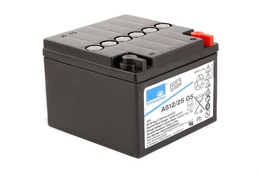 Sonnenschein Bleiakku Dryfit A512/25 G5 - 12V 25Ah - VDS Sonnenschein Bleiakku Dryfit A512/25 G5 - 12V 25Ah - VDS