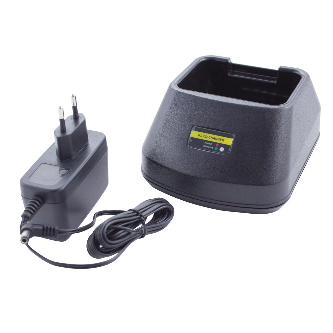 Tischladegerät - 1 Ladeschacht - für analoge Funkgeräte excl. Adapter