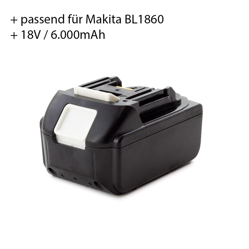 Für Makita Original Ersatzakku 18V 5AH 6Ah 9Ah LXT-400 Li-ion BL1860 & Ladegerät 